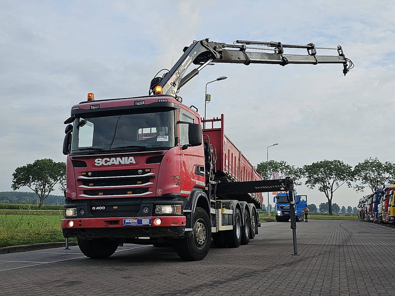 Scania G400 HIAB 211EP-3 DUO - Sklápěč, Auto s hydraulickou rukou: obrázek 1 Scania G400 HIAB 211EP-3 DUO - Sklápěč, Auto s hydraulickou rukou: obrázek 1