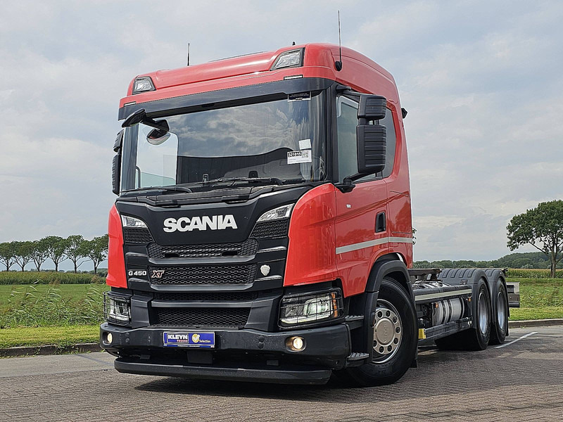 Scania G450 6X4 RETARDER WB395 - Kontejnérový podvozek/ Výměnná nástavba: obrázek 1 Scania G450 6X4 RETARDER WB395 - Kontejnérový podvozek/ Výměnná nástavba: obrázek 1