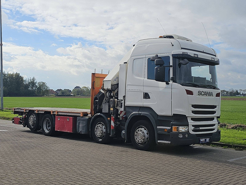 Scania R490 - Nákladní automobil valníkový/ Plošinový, Auto s hydraulickou rukou: obrázek 5 Scania R490 - Nákladní automobil valníkový/ Plošinový, Auto s hydraulickou rukou: obrázek 5