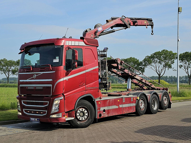Volvo FH 500 8X2 3X STEERAXLE - Nákladní auto - kabelový systém, Auto s hydraulickou rukou: obrázek 2 Volvo FH 500 8X2 3X STEERAXLE - Nákladní auto - kabelový systém, Auto s hydraulickou rukou: obrázek 2