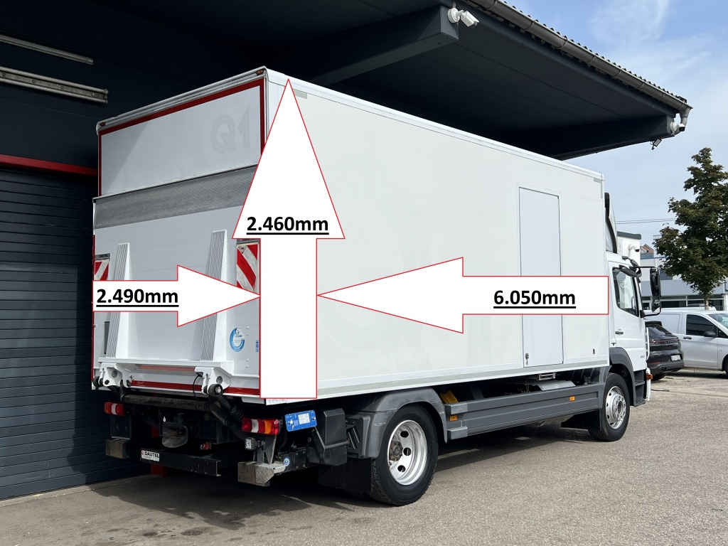 Skříňový nákladní auto Mercedes-Benz Atego 1530 Euro6 Klima 6m Koffer AHK Orig.177tkm: obrázek 11