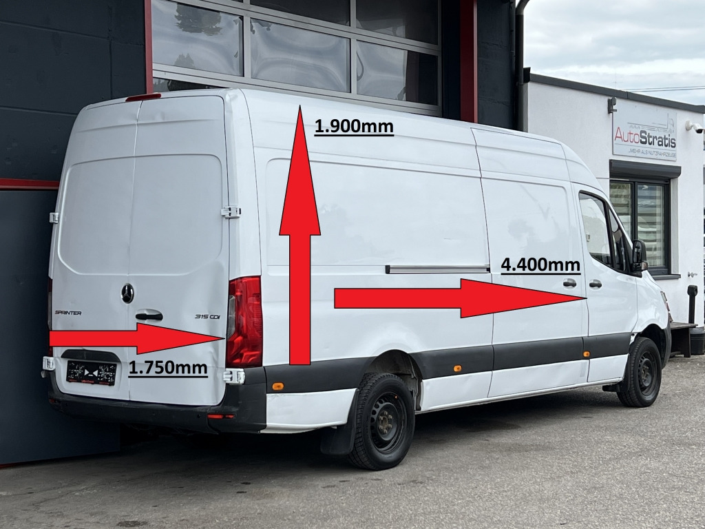 Mercedes-Benz Sprinter 315 CDI Eu 6d-TEMP MAXI KLIMA Tempomat - Furgon: obrázek 2 Mercedes-Benz Sprinter 315 CDI Eu 6d-TEMP MAXI KLIMA Tempomat - Furgon: obrázek 2