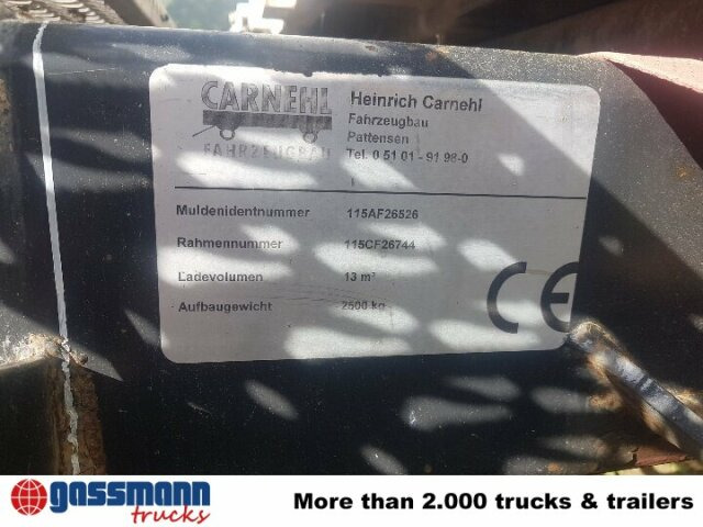 3-S-Kippbrücke, Alu Pendelbordwände und abklappbar, 13 cbm - Sklápěcí nástavba: obrázek 3 3-S-Kippbrücke, Alu Pendelbordwände und abklappbar, 13 cbm - Sklápěcí nástavba: obrázek 3