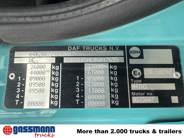 DAF CF 85.460 6x4, Bordmatik links - Sklápěč: obrázek 4 DAF CF 85.460 6x4, Bordmatik links - Sklápěč: obrázek 4