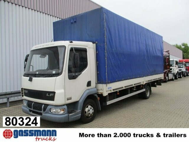 DAF DAF AE 45.150 LF 4x2, Plane Spriegel LBW - Nákladní automobil valníkový/ Plošinový: obrázek 1 DAF DAF AE 45.150 LF 4x2, Plane Spriegel LBW - Nákladní automobil valníkový/ Plošinový: obrázek 1