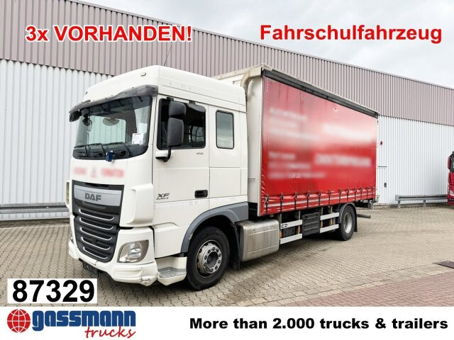 DAF XF 410 FA 4x2, Fahrschule, 2x AHK, 6 Sitze - Nákladní automobil valníkový/ Plošinový: obrázek 1 DAF XF 410 FA 4x2, Fahrschule, 2x AHK, 6 Sitze - Nákladní automobil valníkový/ Plošinový: obrázek 1