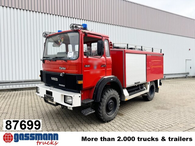 Iveco 75-14 AW 4x4, TLF 8/18 - Pohotovostní vůz: obrázek 1 Iveco 75-14 AW 4x4, TLF 8/18 - Pohotovostní vůz: obrázek 1