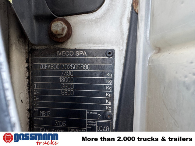 Iveco EuroCargo ML 80E18 K 4x2 - Sklápěč: obrázek 5 Iveco EuroCargo ML 80E18 K 4x2 - Sklápěč: obrázek 5