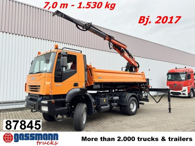 Iveco Trakker AD190T31W 4x4, absattelbarer Heckkran - Sklápěč, Auto s hydraulickou rukou: obrázek 1 Iveco Trakker AD190T31W 4x4, absattelbarer Heckkran - Sklápěč, Auto s hydraulickou rukou: obrázek 1