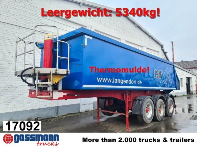 Langendorf Langendorf SKA 24/31, Thermo Kastenalumulde 25 - Sklápěcí návěs: obrázek 1 Langendorf Langendorf SKA 24/31, Thermo Kastenalumulde 25 - Sklápěcí návěs: obrázek 1