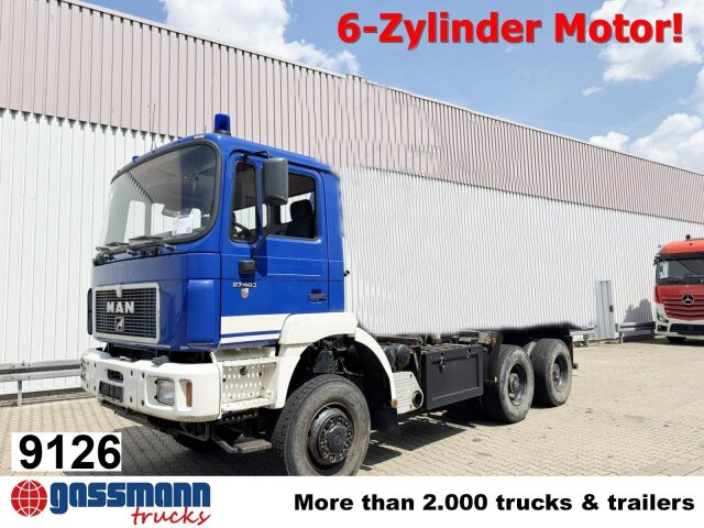 MAN 27.403 6x6 BB, EX-THW - Podvozek s kabinou: obrázek 1 MAN 27.403 6x6 BB, EX-THW - Podvozek s kabinou: obrázek 1