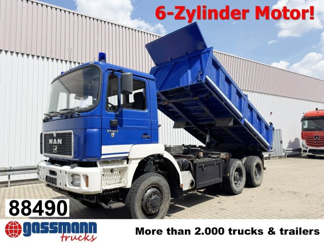 MAN 27.403 6x6 BB, EX-THW - Sklápěč: obrázek 1 MAN 27.403 6x6 BB, EX-THW - Sklápěč: obrázek 1