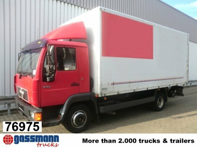 MAN L35 10.163 4x2 - Skříňový nákladní auto: obrázek 1 MAN L35 10.163 4x2 - Skříňový nákladní auto: obrázek 1