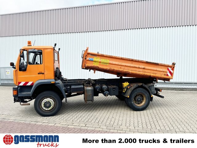 MAN LE 18.280 4X4 BB, Winterdienstausstattung, - Sklápěč, Auto s hydraulickou rukou: obrázek 3 MAN LE 18.280 4X4 BB, Winterdienstausstattung, - Sklápěč, Auto s hydraulickou rukou: obrázek 3
