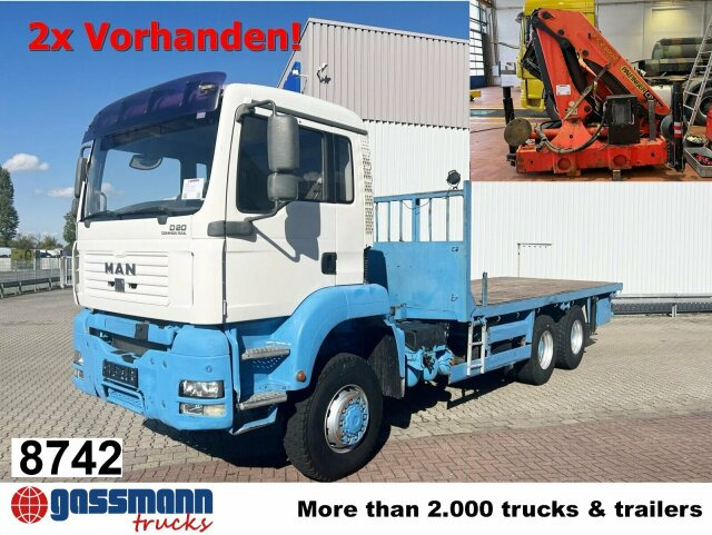 MAN TGA 26.310 6X6 BB, Kran PALFINGER PK 23002 C, - Nákladní automobil valníkový/ Plošinový, Auto s hydraulickou rukou: obrázek 1 MAN TGA 26.310 6X6 BB, Kran PALFINGER PK 23002 C, - Nákladní automobil valníkový/ Plošinový, Auto s hydraulickou rukou: obrázek 1