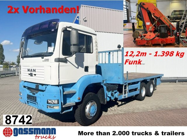 MAN TGA 26.310 6X6 BB, Kran PALFINGER PK 23002 C, - Nákladní automobil valníkový/ Plošinový, Auto s hydraulickou rukou: obrázek 1 MAN TGA 26.310 6X6 BB, Kran PALFINGER PK 23002 C, - Nákladní automobil valníkový/ Plošinový, Auto s hydraulickou rukou: obrázek 1