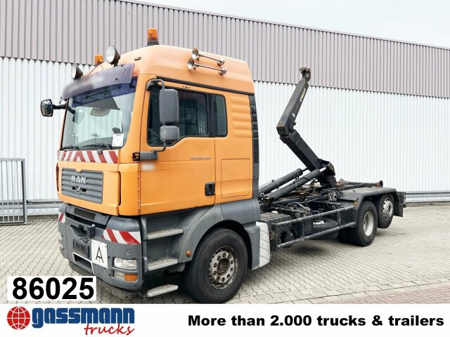 MAN TGA 26.440 6X2-2 BL, Liftachse - Hákový nosič kontejnerů: obrázek 1 MAN TGA 26.440 6X2-2 BL, Liftachse - Hákový nosič kontejnerů: obrázek 1