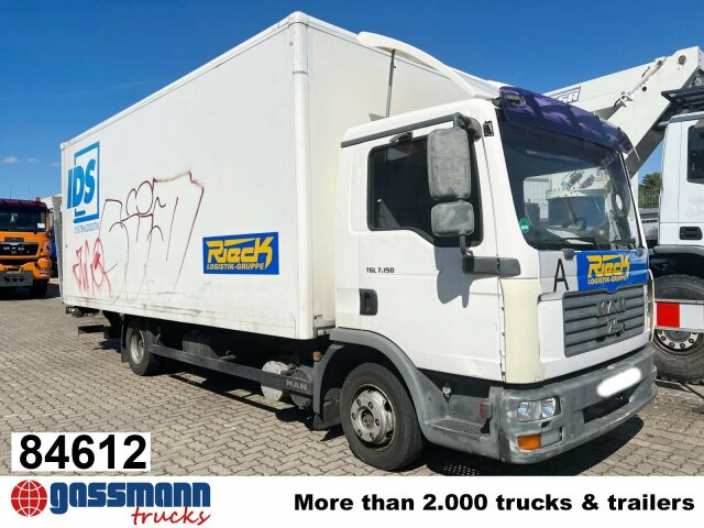 MAN TGL 7.150 4X2 BL mit MBB LBW - Skříňový nákladní auto: obrázek 1 MAN TGL 7.150 4X2 BL mit MBB LBW - Skříňový nákladní auto: obrázek 1