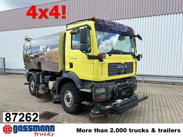 MAN TGM 13.280 4X4 BL, Kehhrmaschine Nothelfer Kobit - Zametací vůz: obrázek 1 MAN TGM 13.280 4X4 BL, Kehhrmaschine Nothelfer Kobit - Zametací vůz: obrázek 1