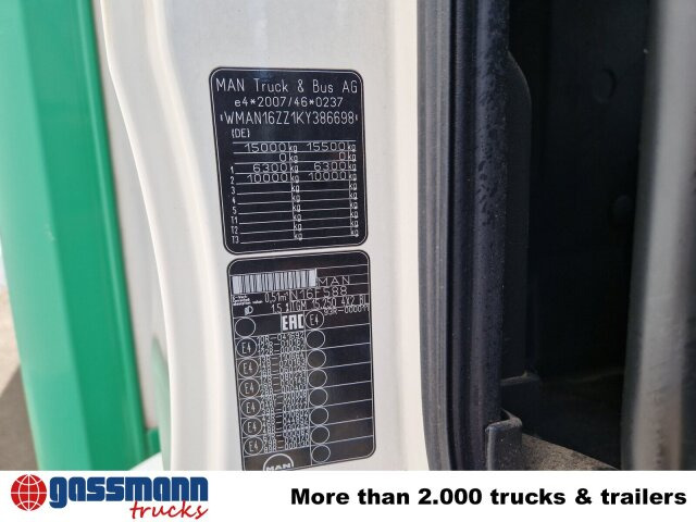 MAN TGM 15.250/340 4X2 BL, Tiefkühlkoffer, - Chladírenský nákladní automobil: obrázek 4 MAN TGM 15.250/340 4X2 BL, Tiefkühlkoffer, - Chladírenský nákladní automobil: obrázek 4