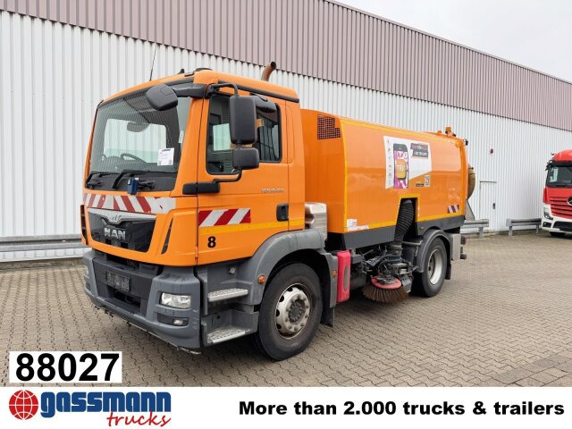 MAN TGM 18.250 4X2 BB, Kehrmaschine Brock SL200/2 - Zametací vůz: obrázek 1 MAN TGM 18.250 4X2 BB, Kehrmaschine Brock SL200/2 - Zametací vůz: obrázek 1