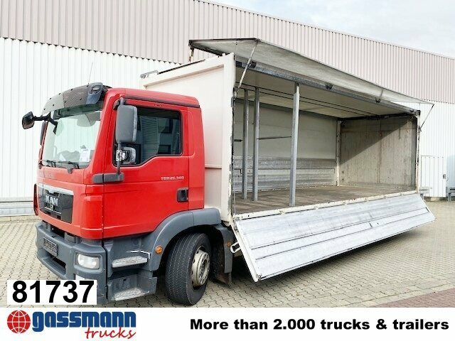 MAN TGM 26.340 6x2-4 LL Getränkewagen, - Skříňový nákladní auto: obrázek 1 MAN TGM 26.340 6x2-4 LL Getränkewagen, - Skříňový nákladní auto: obrázek 1