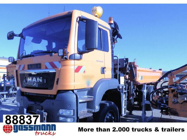 MAN TGS 18.320 4x4 BB, Winterdienstausstattung, Kran - Sklápěč, Auto s hydraulickou rukou: obrázek 1 MAN TGS 18.320 4x4 BB, Winterdienstausstattung, Kran - Sklápěč, Auto s hydraulickou rukou: obrázek 1