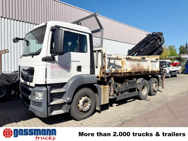 MAN TGS 26.360 6x2-4 BL, 2-Seiten-Kipper, Heckkran - Sklápěč, Auto s hydraulickou rukou: obrázek 3 MAN TGS 26.360 6x2-4 BL, 2-Seiten-Kipper, Heckkran - Sklápěč, Auto s hydraulickou rukou: obrázek 3
