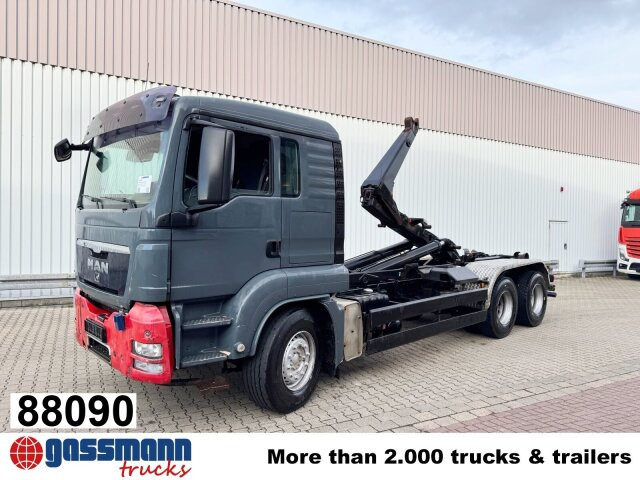 MAN TGS 26.440 6x4 BB, Meiller Schub-Knick - Hákový nosič kontejnerů: obrázek 1 MAN TGS 26.440 6x4 BB, Meiller Schub-Knick - Hákový nosič kontejnerů: obrázek 1