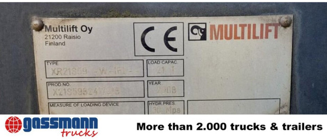 MAN TGS 26.440 BB/6x4 Hiab Kran 166 BS-2-Hiduo, - Hákový nosič kontejnerů, Auto s hydraulickou rukou: obrázek 4 MAN TGS 26.440 BB/6x4 Hiab Kran 166 BS-2-Hiduo, - Hákový nosič kontejnerů, Auto s hydraulickou rukou: obrázek 4