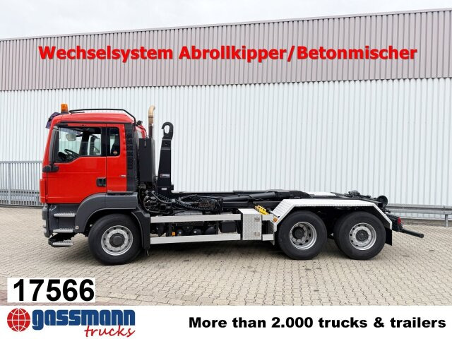 MAN TGS 26.480 6x4H-4 BL, Multilift Abroller - Hákový nosič kontejnerů: obrázek 1 MAN TGS 26.480 6x4H-4 BL, Multilift Abroller - Hákový nosič kontejnerů: obrázek 1