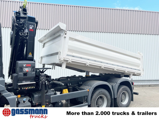 MAN TGS 33.430 6x6 BB CH mit Kran Hiab X-HiDuo 228 - Sklápěč, Auto s hydraulickou rukou: obrázek 3 MAN TGS 33.430 6x6 BB CH mit Kran Hiab X-HiDuo 228 - Sklápěč, Auto s hydraulickou rukou: obrázek 3