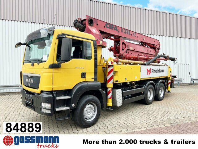 MAN TGS 33.440 6X4 BB, Betonpumpe CIFA K31L XZ, 31m - Autočerpadlo: obrázek 1 MAN TGS 33.440 6X4 BB, Betonpumpe CIFA K31L XZ, 31m - Autočerpadlo: obrázek 1