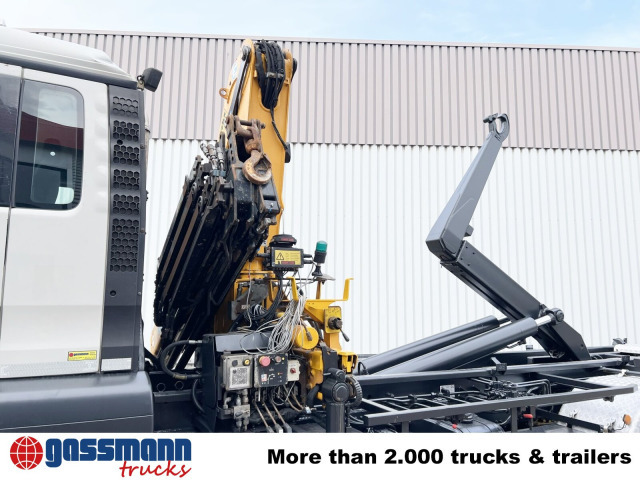 MAN TGS 33.440 6X4 BL mit Kran Effer 165-3S, Funk - Hákový nosič kontejnerů, Auto s hydraulickou rukou: obrázek 3 MAN TGS 33.440 6X4 BL mit Kran Effer 165-3S, Funk - Hákový nosič kontejnerů, Auto s hydraulickou rukou: obrázek 3