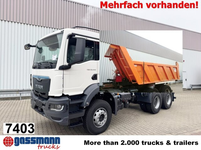 MAN TGS 33.440 BB 6x4, Stahlmulde 12-16m³ - Dampr: obrázek 1 MAN TGS 33.440 BB 6x4, Stahlmulde 12-16m³ - Dampr: obrázek 1