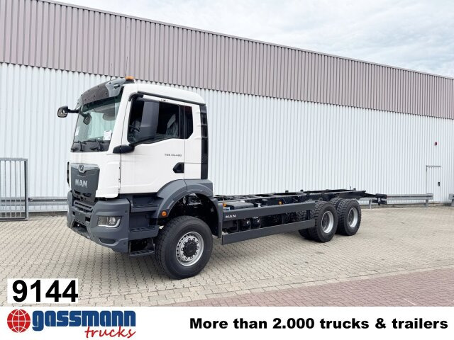MAN TGS 33.480 6x6 BB CH, Hohe Bauart, Nebenantrieb - Podvozek s kabinou: obrázek 1 MAN TGS 33.480 6x6 BB CH, Hohe Bauart, Nebenantrieb - Podvozek s kabinou: obrázek 1