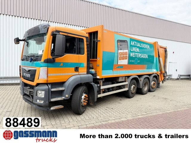 MAN TGS 35.360 8x2-6 BL, 2x Lenkachse, Zöller - Vůz na odvoz odpadků: obrázek 1 MAN TGS 35.360 8x2-6 BL, 2x Lenkachse, Zöller - Vůz na odvoz odpadků: obrázek 1
