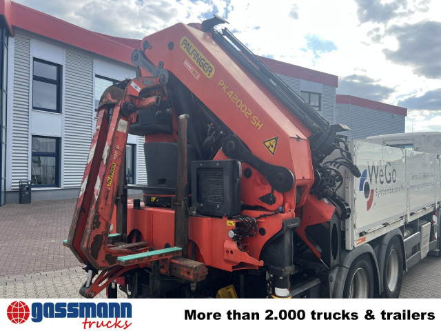 MAN TGS 35.440 8x4 BL, Navi, Heckkran Palfinger - Nákladní automobil valníkový/ Plošinový, Auto s hydraulickou rukou: obrázek 4 MAN TGS 35.440 8x4 BL, Navi, Heckkran Palfinger - Nákladní automobil valníkový/ Plošinový, Auto s hydraulickou rukou: obrázek 4
