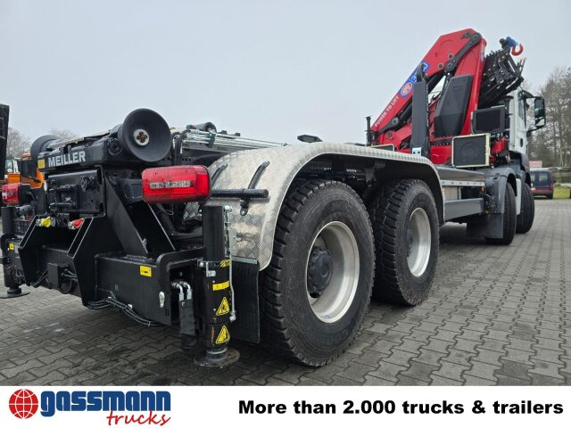 MAN TGS 35.480 8X4 BL, Intarder, Kran HMF 3220-K6, - Hákový nosič kontejnerů, Auto s hydraulickou rukou: obrázek 3 MAN TGS 35.480 8X4 BL, Intarder, Kran HMF 3220-K6, - Hákový nosič kontejnerů, Auto s hydraulickou rukou: obrázek 3
