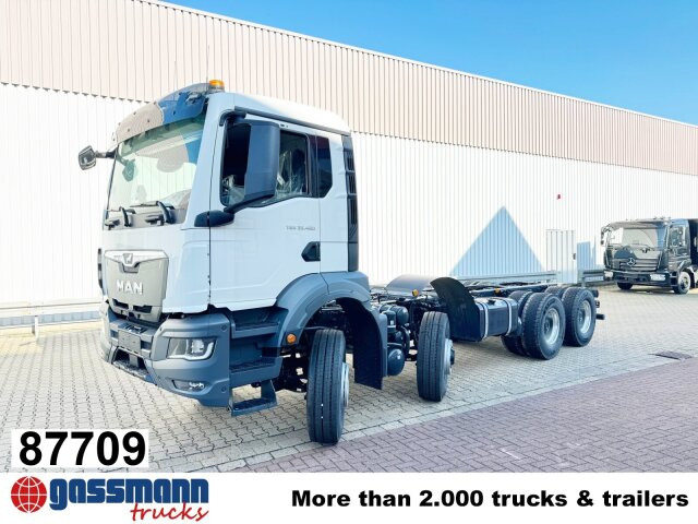 MAN TGS 35.480 8x6H BL CH, HydroDrive, Navi, - Podvozek s kabinou: obrázek 1 MAN TGS 35.480 8x6H BL CH, HydroDrive, Navi, - Podvozek s kabinou: obrázek 1