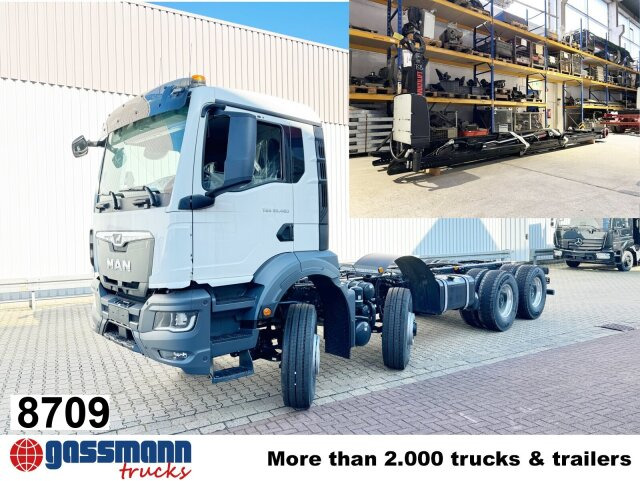MAN TGS 35.480 8x6H BL CH, HydroDrive, Navi, - Hákový nosič kontejnerů: obrázek 1 MAN TGS 35.480 8x6H BL CH, HydroDrive, Navi, - Hákový nosič kontejnerů: obrázek 1