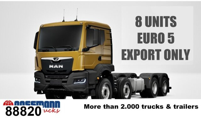 MAN TGS 41.440 8x4 BB CH, Retarder, MEHRFACH - Podvozek s kabinou: obrázek 1 MAN TGS 41.440 8x4 BB CH, Retarder, MEHRFACH - Podvozek s kabinou: obrázek 1