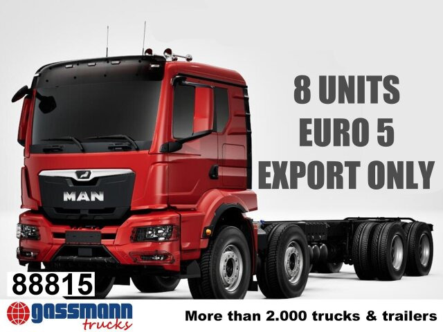 MAN TGS 41.480 8x4 BB CH, MEHRFACH VORHANDEN! - Podvozek s kabinou: obrázek 1 MAN TGS 41.480 8x4 BB CH, MEHRFACH VORHANDEN! - Podvozek s kabinou: obrázek 1