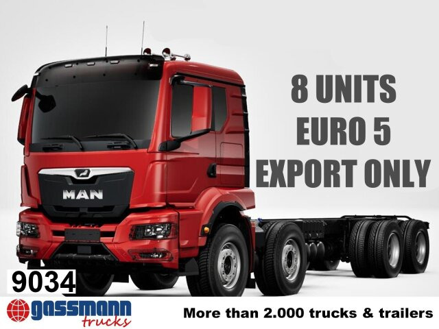 MAN TGS 41.480 8x4 BB CH, MEHRFACH VORHANDEN! - Podvozek s kabinou: obrázek 1 MAN TGS 41.480 8x4 BB CH, MEHRFACH VORHANDEN! - Podvozek s kabinou: obrázek 1