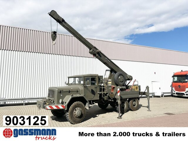 Magirus Deutz Jupiter 178D15A 6X6, -Kran,Wilhag - Zametací vůz: obrázek 1 Magirus Deutz Jupiter 178D15A 6X6, -Kran,Wilhag - Zametací vůz: obrázek 1