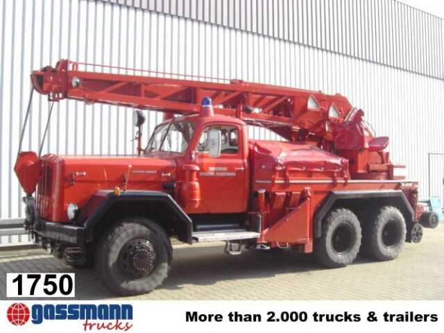 Magirus Deutz MAGIRUS URANUS 250D22 KW 16 Feuerwehr Kranwagen - Hasičský vůz, Auto s hydraulickou rukou: obrázek 1 Magirus Deutz MAGIRUS URANUS 250D22 KW 16 Feuerwehr Kranwagen - Hasičský vůz, Auto s hydraulickou rukou: obrázek 1