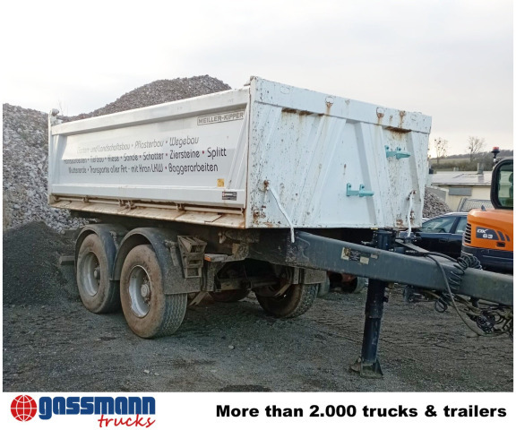 Meiller MZDA 18/21, Stahlbordwände, ca. 11m³ - Sklápěcí přívěs: obrázek 2 Meiller MZDA 18/21, Stahlbordwände, ca. 11m³ - Sklápěcí přívěs: obrázek 2