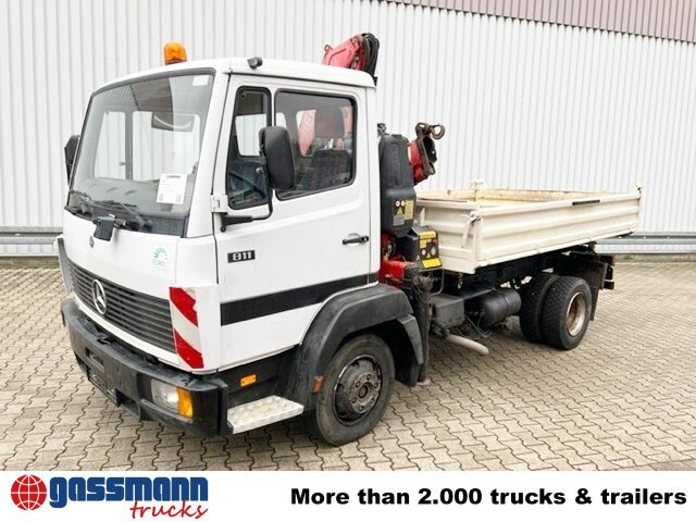 Sklápěč, Auto s hydraulickou rukou Mercedes-Benz 811 K 4x2 mit Kran Fassi F65A.21 (BJ.2009): obrázek 8