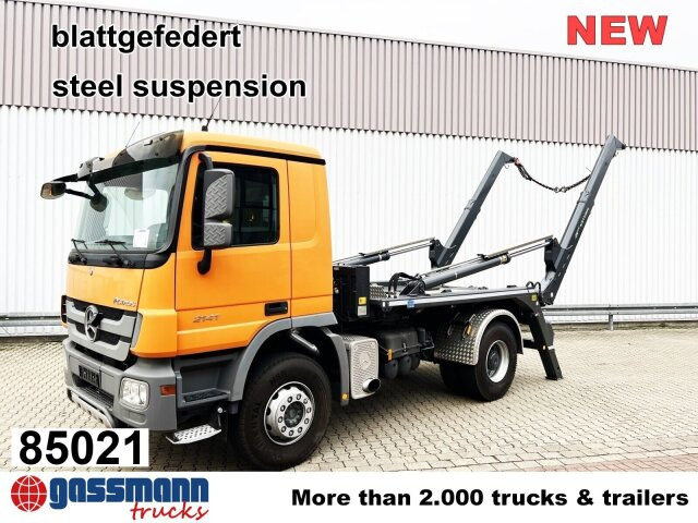 Mercedes-Benz Actros 2141 K 4x2, Tele-Absetzer - Ramenový nosič kontajnerov: obrázek 1 Mercedes-Benz Actros 2141 K 4x2, Tele-Absetzer - Ramenový nosič kontajnerov: obrázek 1
