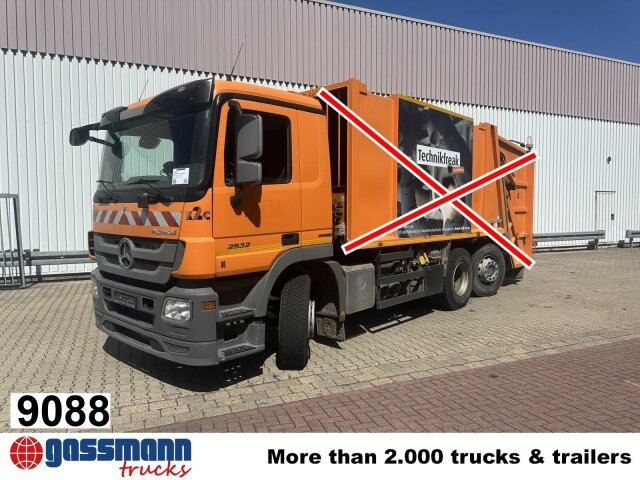 Mercedes-Benz Actros 2532/41 L 6x2, EEV, Lenkachse - Podvozek s kabinou: obrázek 1 Mercedes-Benz Actros 2532/41 L 6x2, EEV, Lenkachse - Podvozek s kabinou: obrázek 1